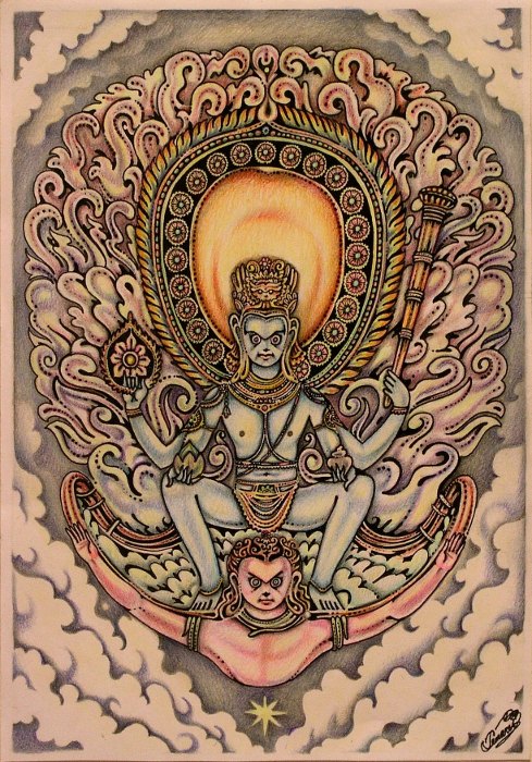 Vishnu Garudasana